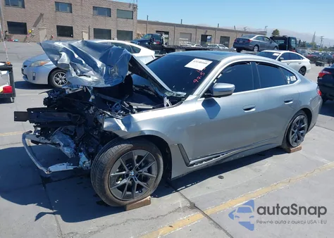 2025 BMW I4 Edrive 40 from USA, damaged, VIN WBY23HD0XSFU24423